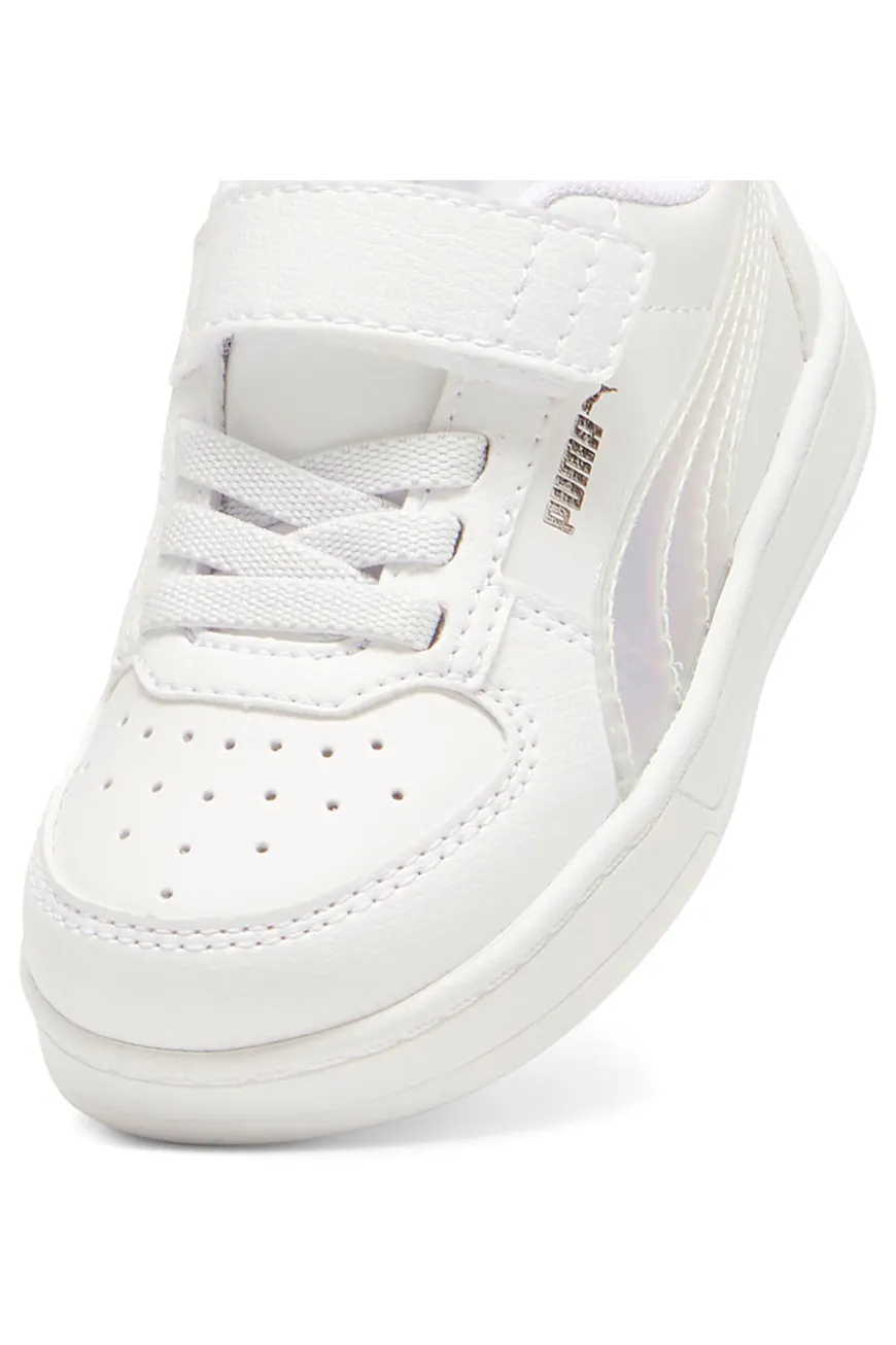 Puma Caven 2.0 Holo 2.0 AC+ Inf – Weiße Sneakers mit holografischen Details