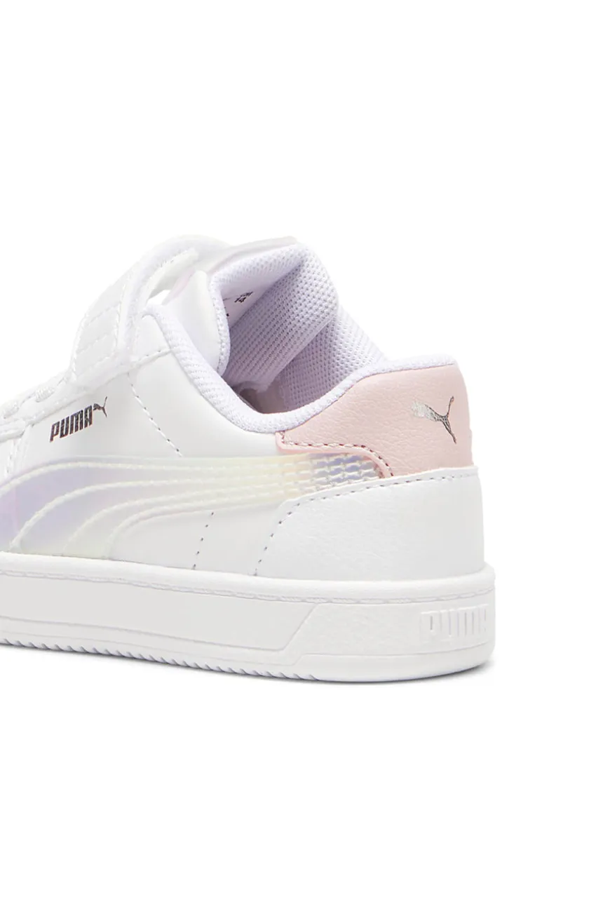 Puma Caven 2.0 Holo 2.0 AC+ Inf – Weiße Sneakers mit holografischen Details