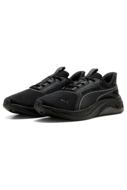 Puma Cell Thrill Dash – schwarze Stoff-Sneaker mit Dämpfung
