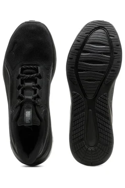 Puma Cell Thrill Dash – schwarze Stoff-Sneaker mit Dämpfung