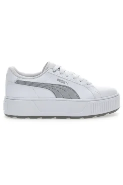 Puma Karmen Space Metallics Weiße Flatform-Sneaker
