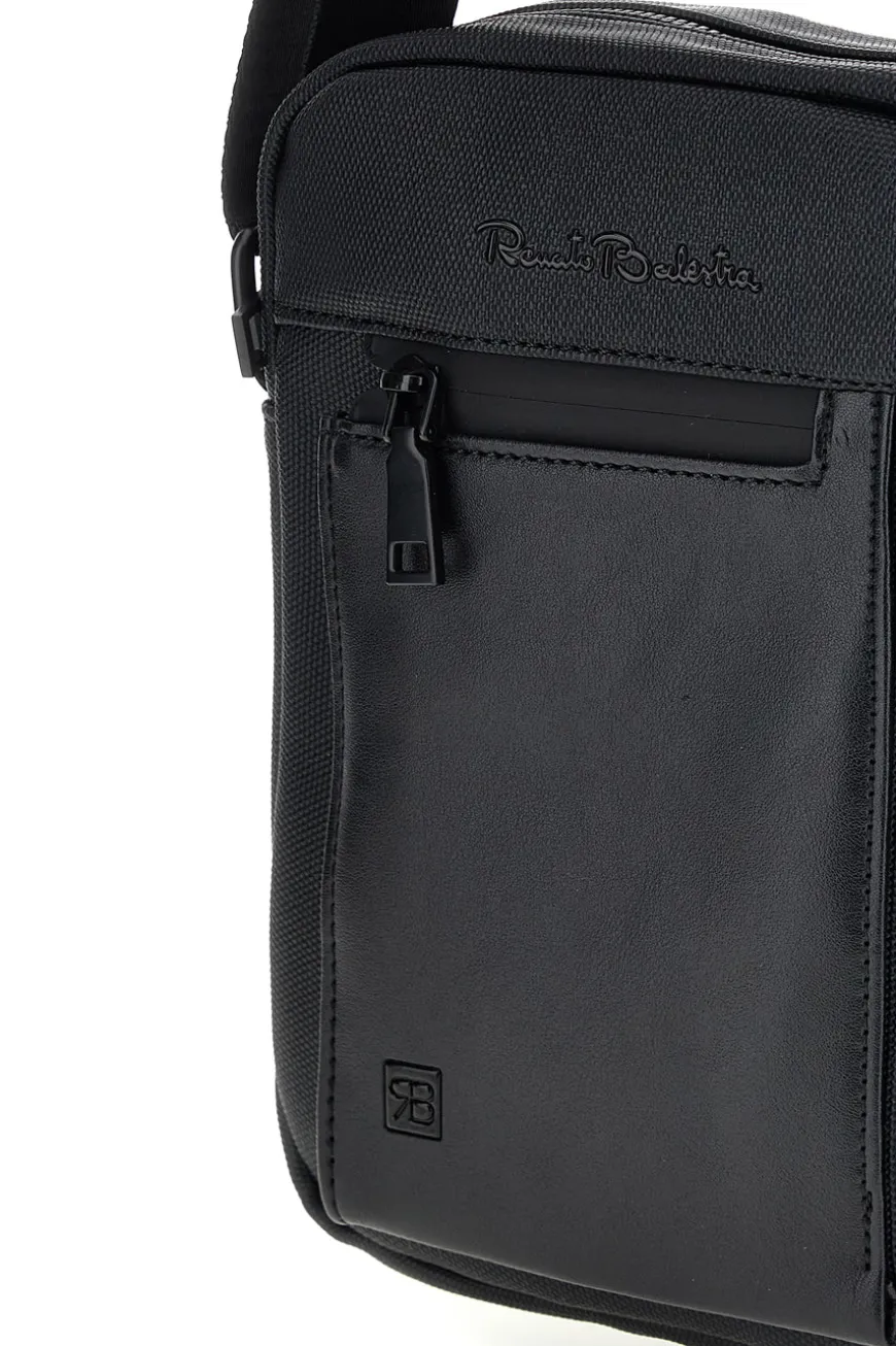 Renato balestra COB 61991/S schwarze Tasche mit verstellbarem Schulterriemen