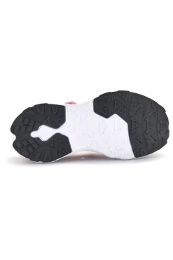 Rosa Turnschuhe mit Klettverschluss aus atmungsaktivem Stoff Diadora Snipe 4 Jr