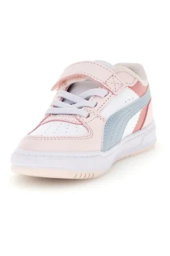 Rosa Turnschuhe mit Riemen und elastischen Schnürsenkeln Puma Caven III Block Ac + Inf