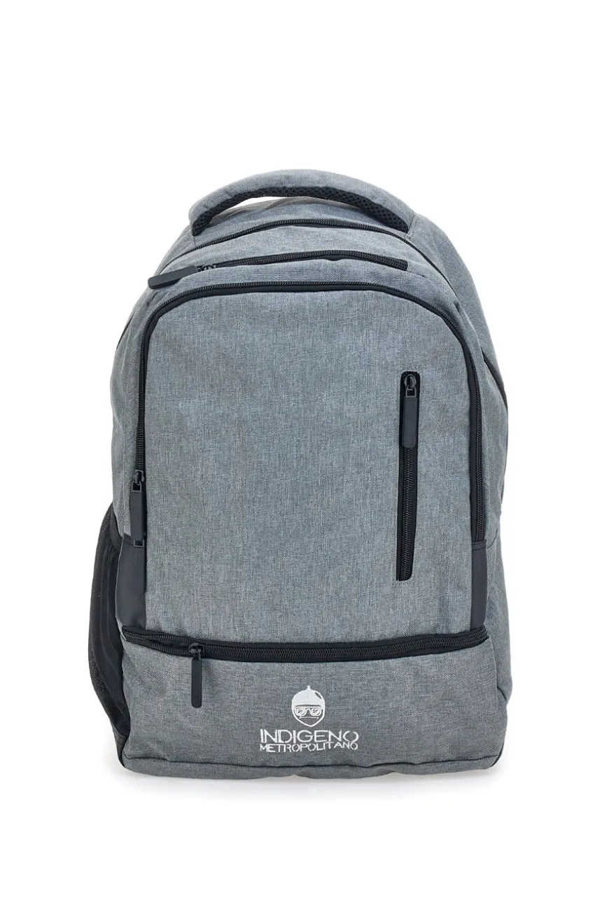 Rucksack mit PC-Halterung Metropolitan Indigenous Grey 21105