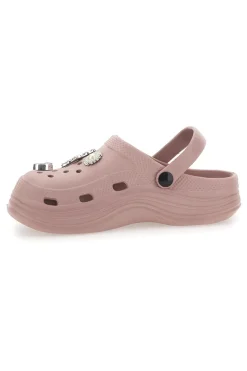 Sabot rosa con charms decorativi 2T2L 2035