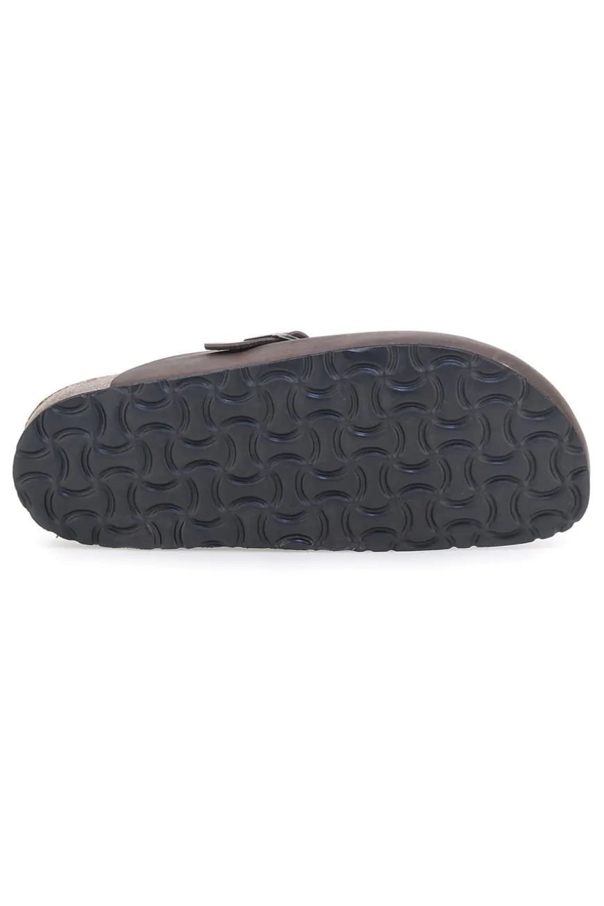Sabot testa di moro sottopiede in vera pelle Biomodex 32950