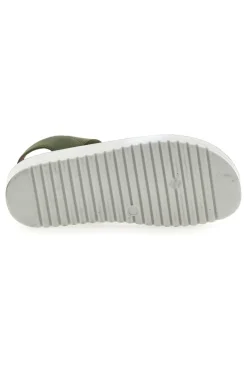 Sandalen mit elastischem Grün Eco Bio J526201