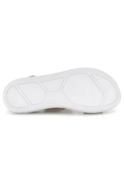 Sandali beige con fasce traforate e velcro Inblu 30 TT