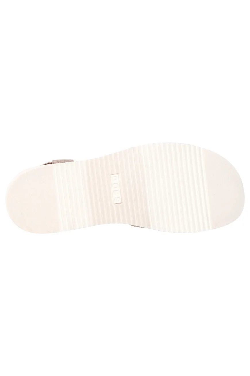 Sandali Beige Con Fascie Elastiche Skechers Desert Kiss Low