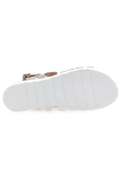 Sandali Beige con Intagli Decorativi Marcella Burani K11040