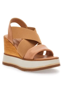 Sandali Beige Con Zeppa Pittarello 24953
