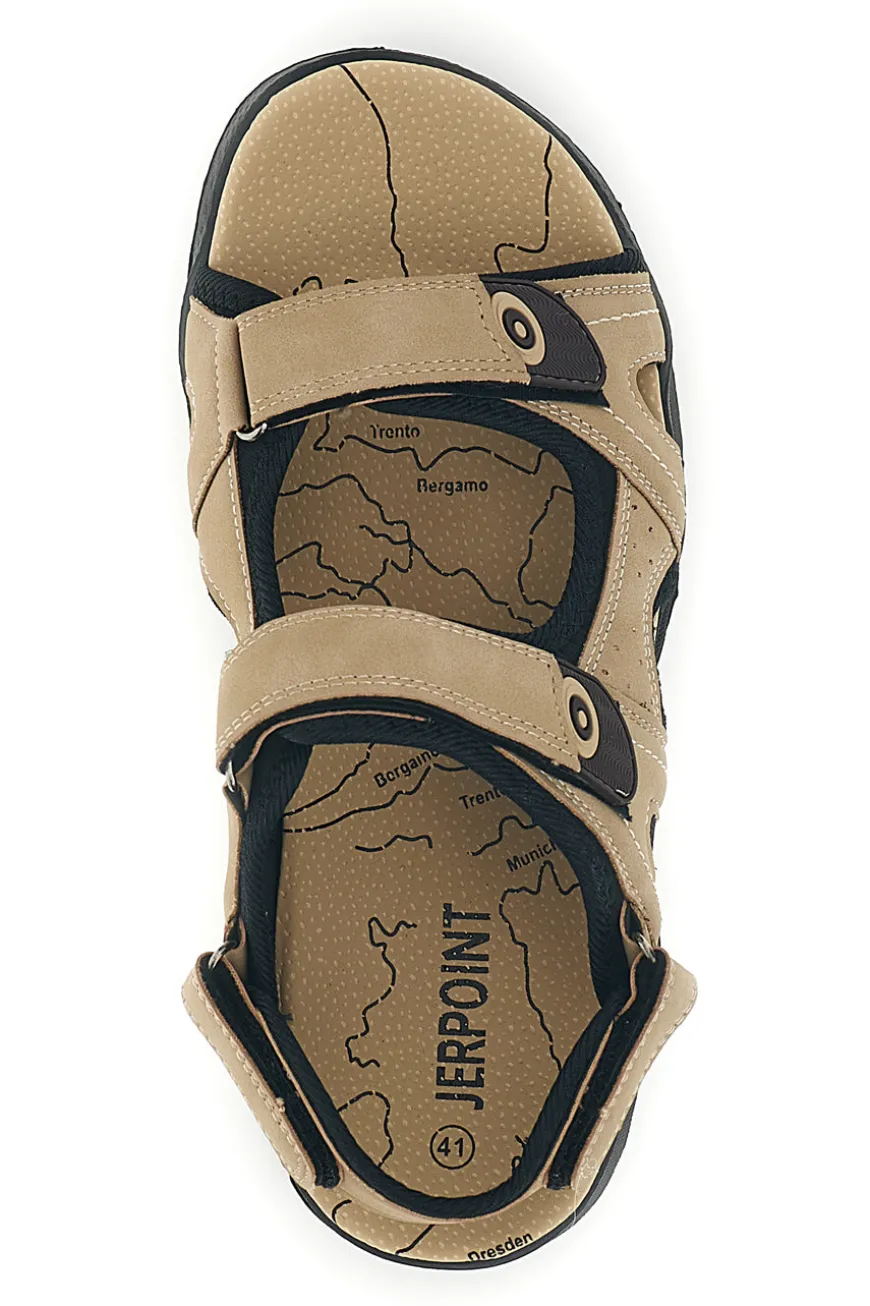 Sandali beige strappi regolabili Jerpoint MK5103