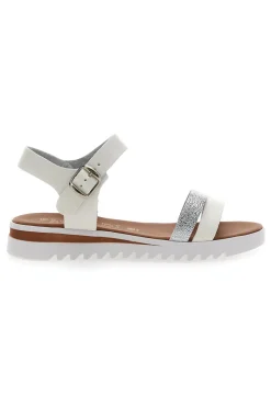 Sandali Bianche Made In Italy Plocadi 001