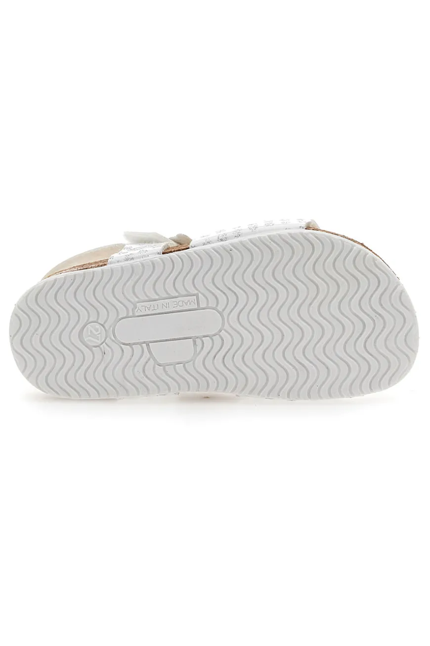 Sandali Bianchi a Pois Pittarello Bio 257084