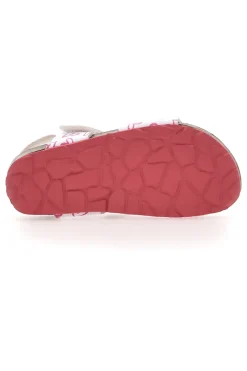Sandali Bianchi con Cuori Rosa PITT KIDS 45289GLO