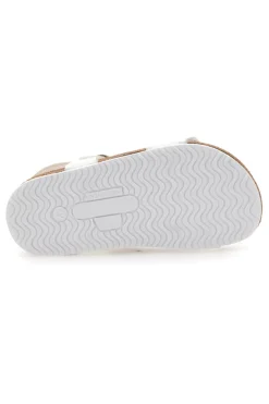 Sandali bianchi con fiore glitter Pittarello Bio 257A010SR