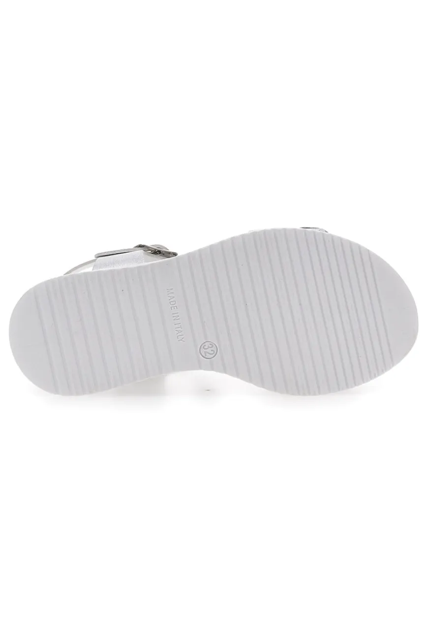 Sandali Bianchi Eleganti da Cerimonia Grazie Girl 11244159
