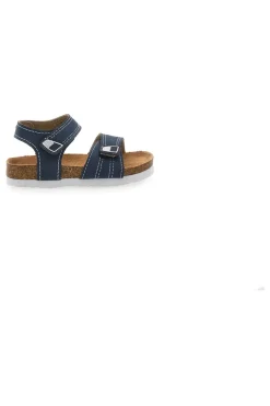 Sandali blu con doppia fascia e fibbia regolabile Pitt Kids 14128