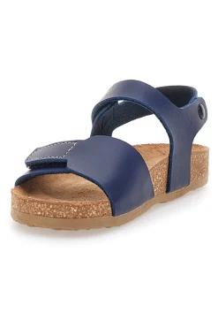 Sandali Blu Con Strappi In Velcro Pittarello Bio 257081