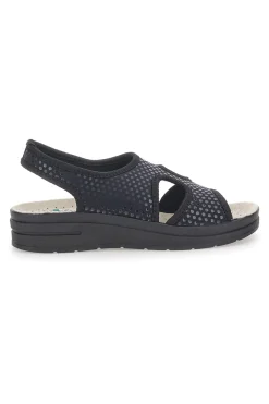 Sandali Blu con Tomaia in Vera Pelle BIO UP 721