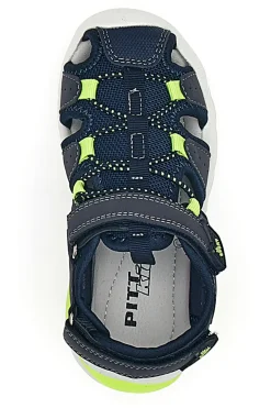Sandali Blu con Velcro Pitt Kids 2205003