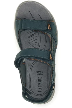 Sandali Blu in vera pelle Fly Dinamic FD505 da Uomo | Pittarello