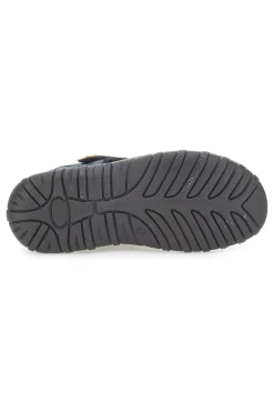 Sandali Blu in Vera Pelle Pittarello Eco 3004
