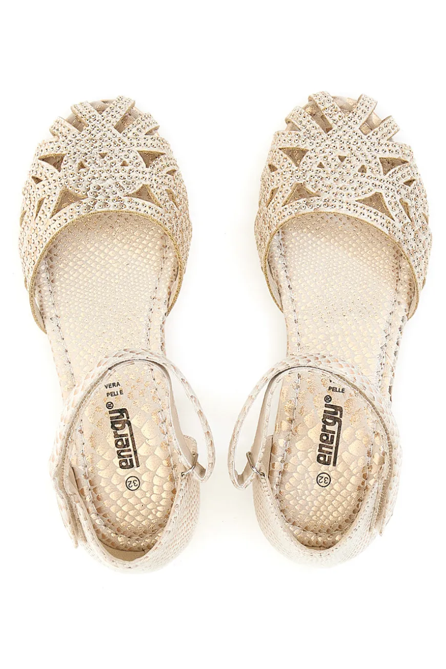 Sandali Cage Beige Energy 356
