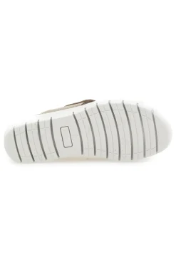 Sandali Champagne In Pelle Made in Italy Imac 7582403035713