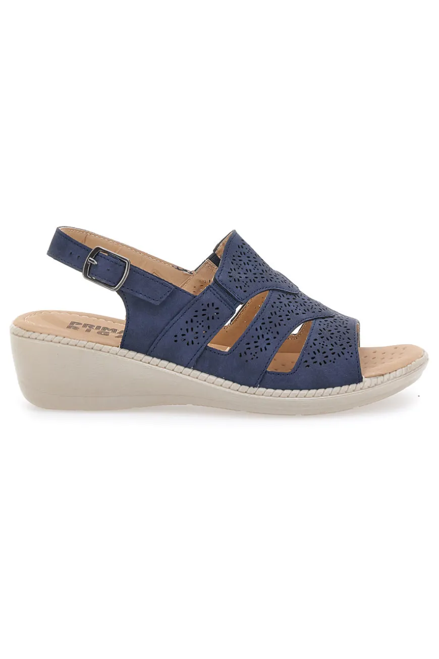 Sandali Classici Blu Prima Riga 9132