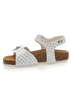 Sandali con Cinturino Bianchi a Pois Pittarello Bio 257112