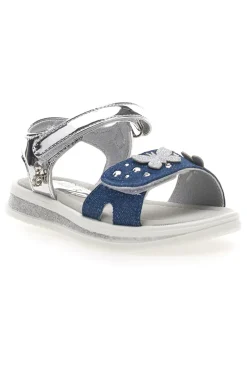 Sandali con farfalle e charms blu Grazie girl 218349