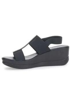 Sandali con Platform Cafe' Cost 4 Neri