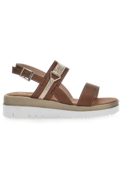 Sandali con Platform Me & Me 3225 Marroni