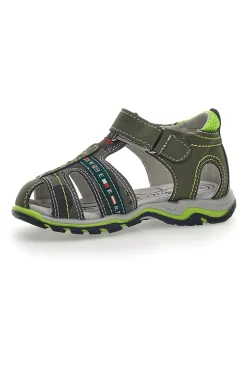 Sandali con Velcro Verde Pitt Kids 14306
