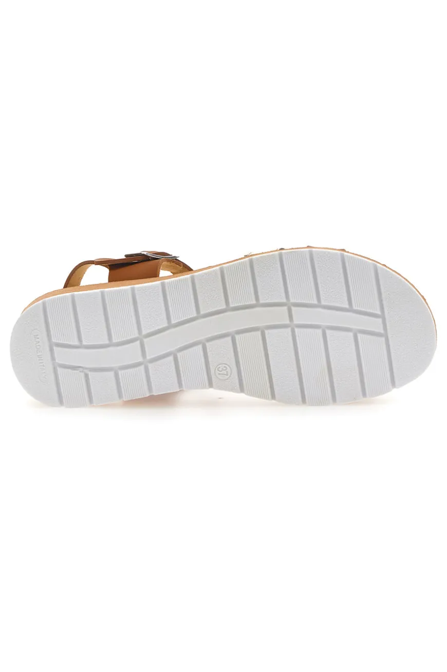 Sandali Dulcinea 211094 Marrone e Platino