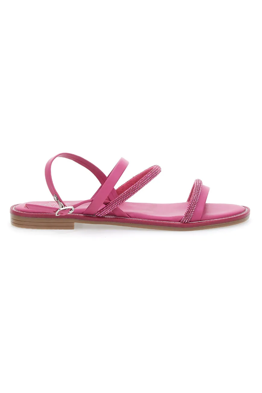 Sandali Flat Pushy Wamp 1830 Rosa