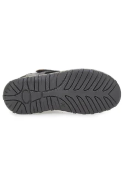 Sandali Grigi in Vera Pelle Pittarello Eco 3004
