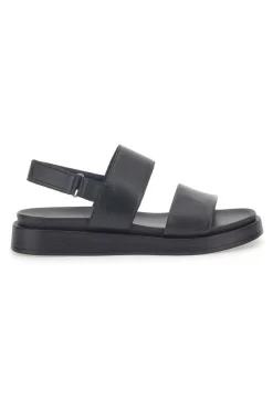 Sandali in Vera Pelle Nera Pittarello Capsule 28066