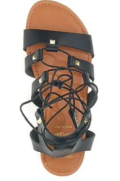 Sandali Lace-Up Prima Riga 405 Neri