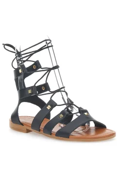 Sandali Lace-Up Prima Riga 405 Neri
