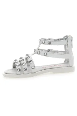 Sandali Laura Biagiotti 14868 Bianche con Strass