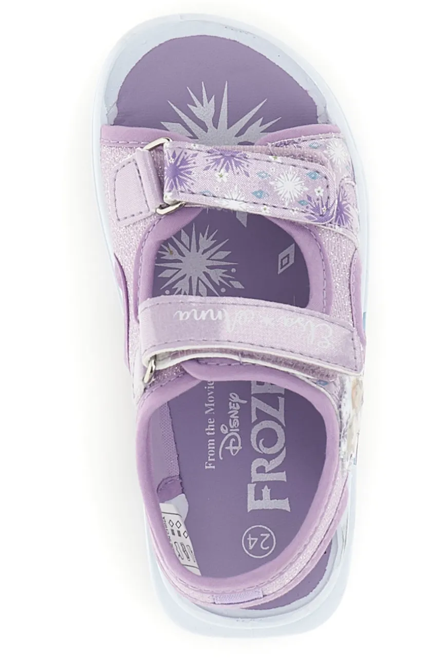 Sandali lilla con strappi Frozen D4310752T