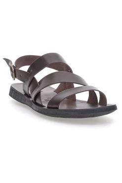 Sandali Marrone in pelle e cuoio Pittarello sun 4451