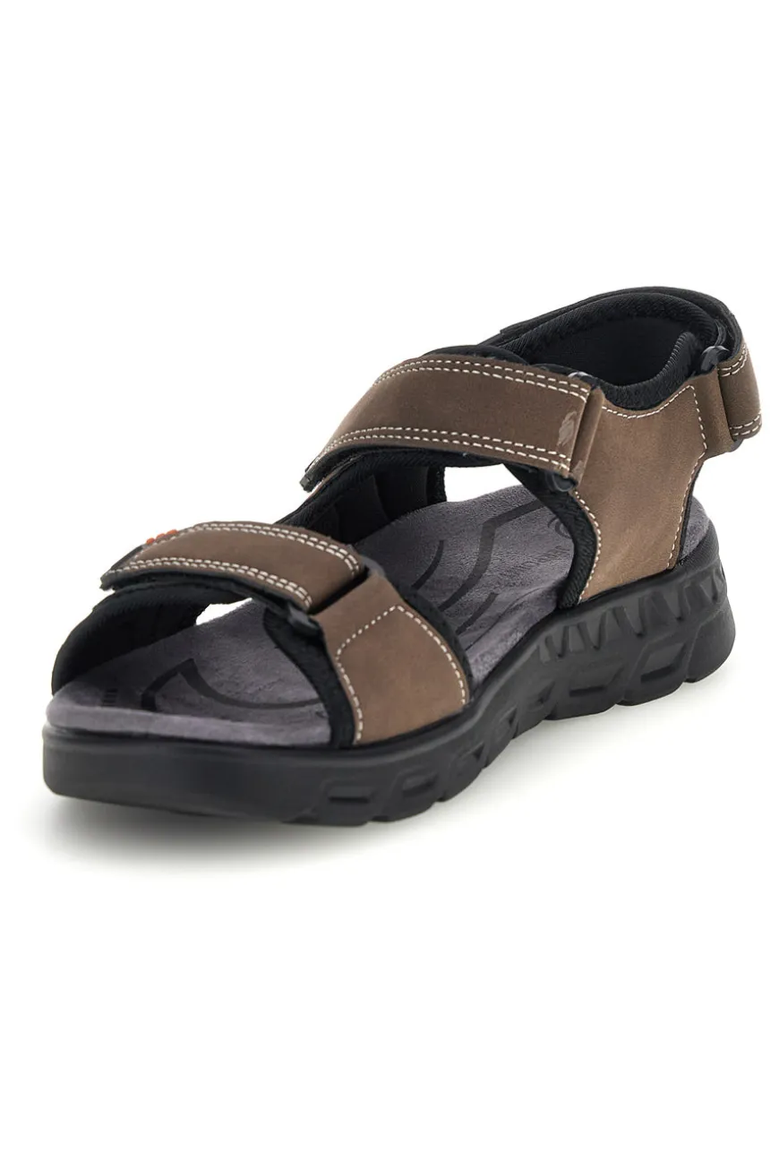 Sandali marrone strappi regolabili Jerpoint M8804