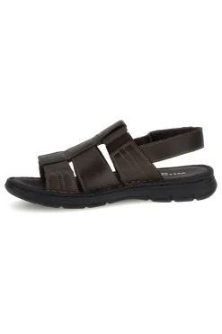 Sandali marroni in vera pelle Pittarello eco 2617985