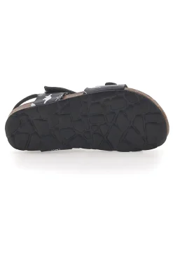 Sandali Navy con Disegni Bianchi Made in Italy PITT KIDS 45289GDN