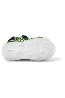 Sandali Navy con strappi e luci Pitt kids 11261