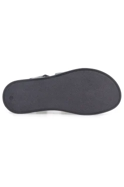 Sandali neri con fasce incrociate Pittarello Focus 28068IN